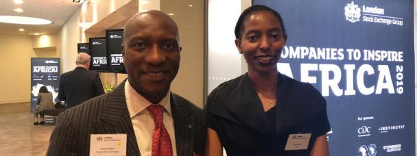 CEO Nigerian Stock Exchange and MD LADOL at London Stock Exchange